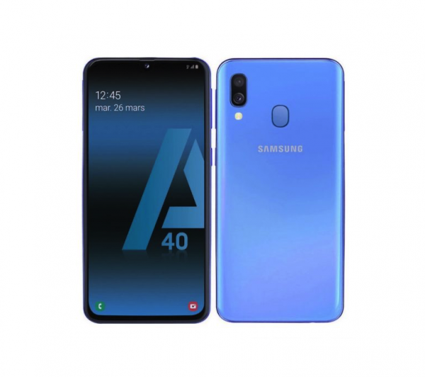 galaxy a40 blue